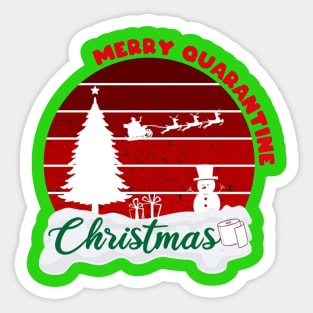 Quarantine Christmas Sticker